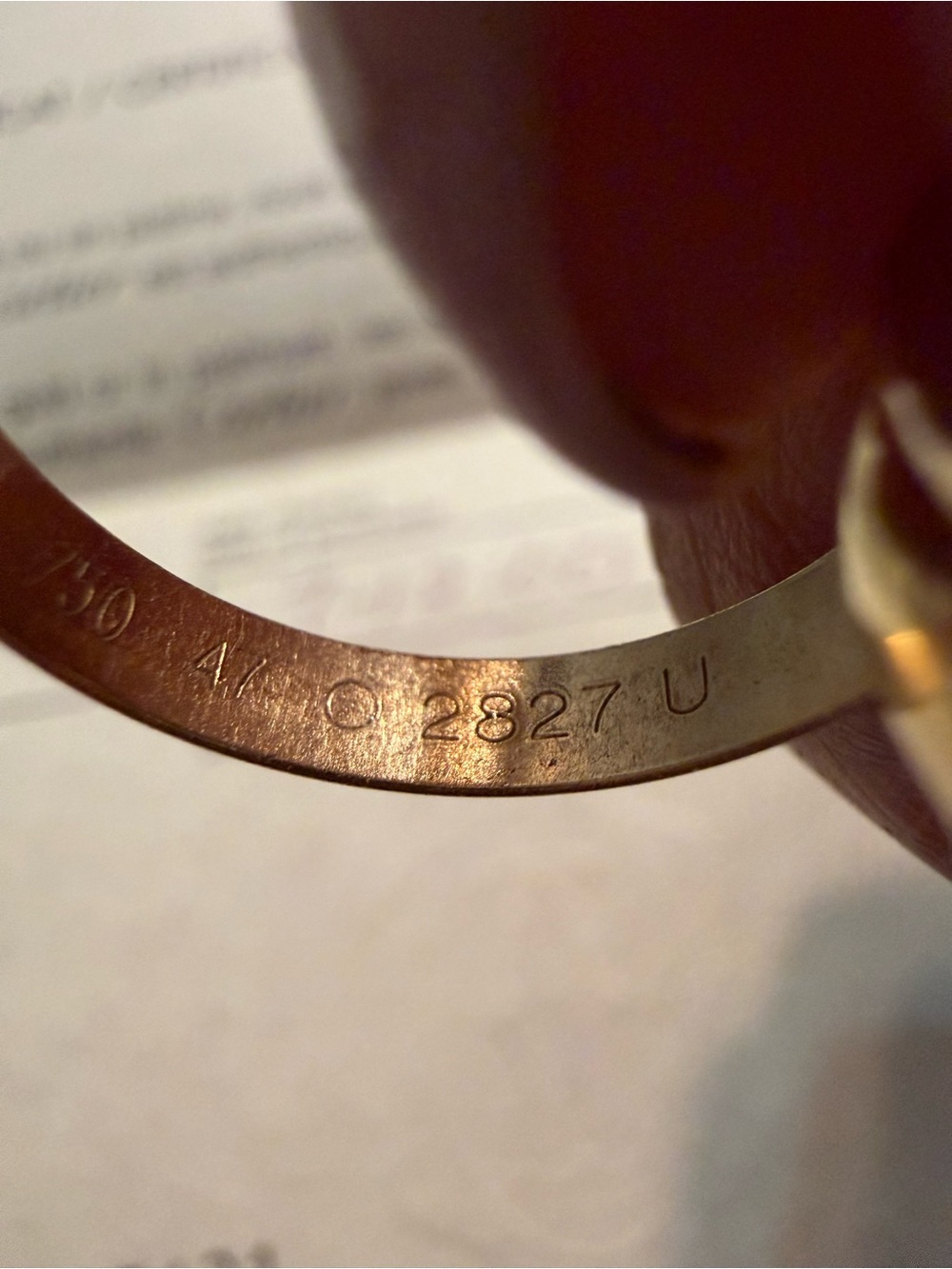 Cartier vintage Le Must de Cartier trinity ring. Size 4. - Picture 9 of 13